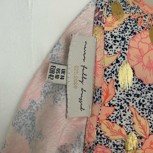 Influencer Fav - Gold Zsa Zsa Wrap Dress - US 10 - Picture 9 of 10